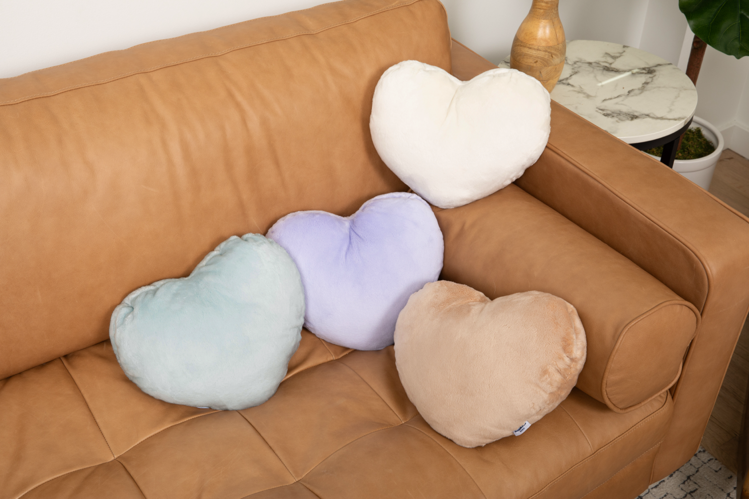 The Heart to Hug Pillow - Ivory