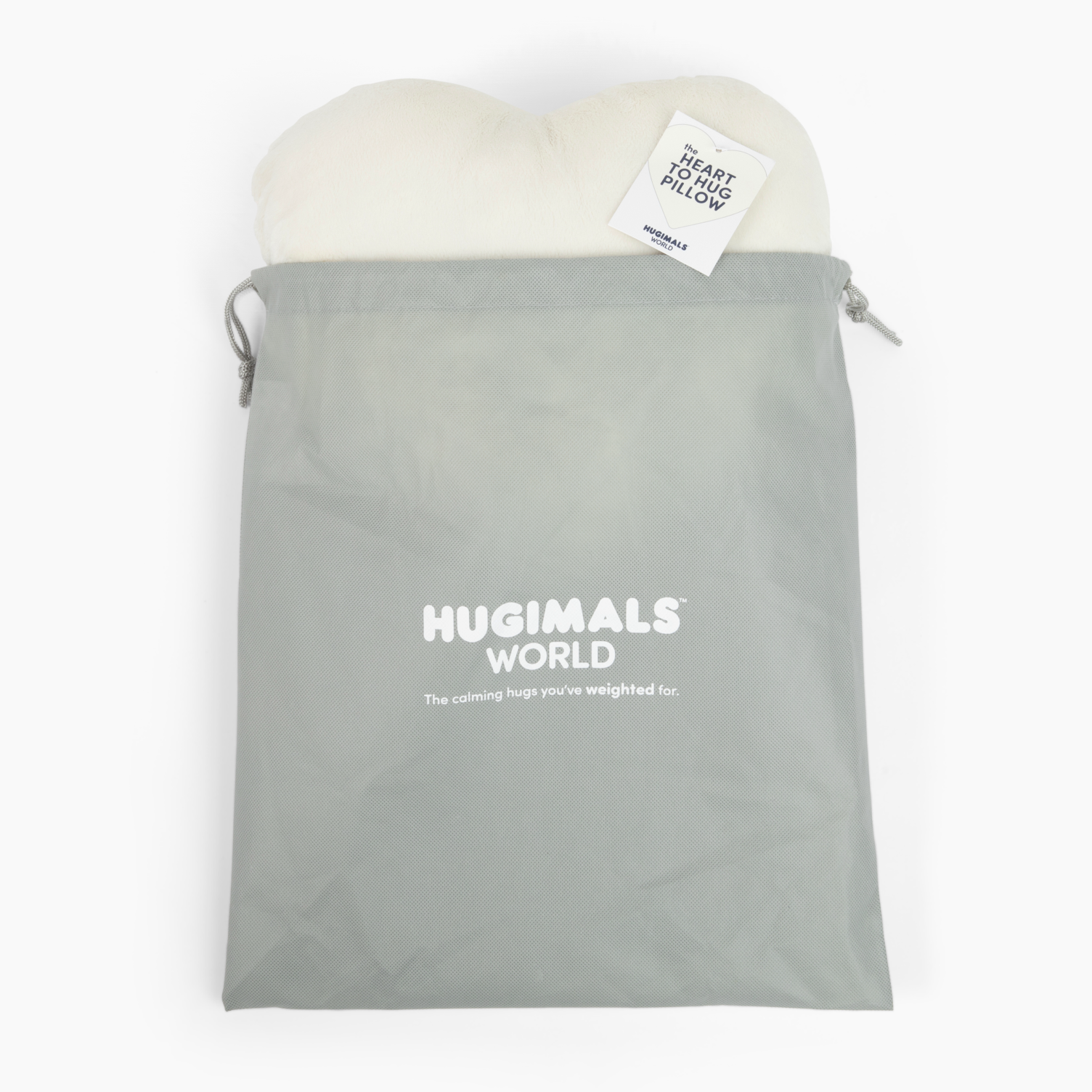 The Heart to Hug Pillow - Ivory