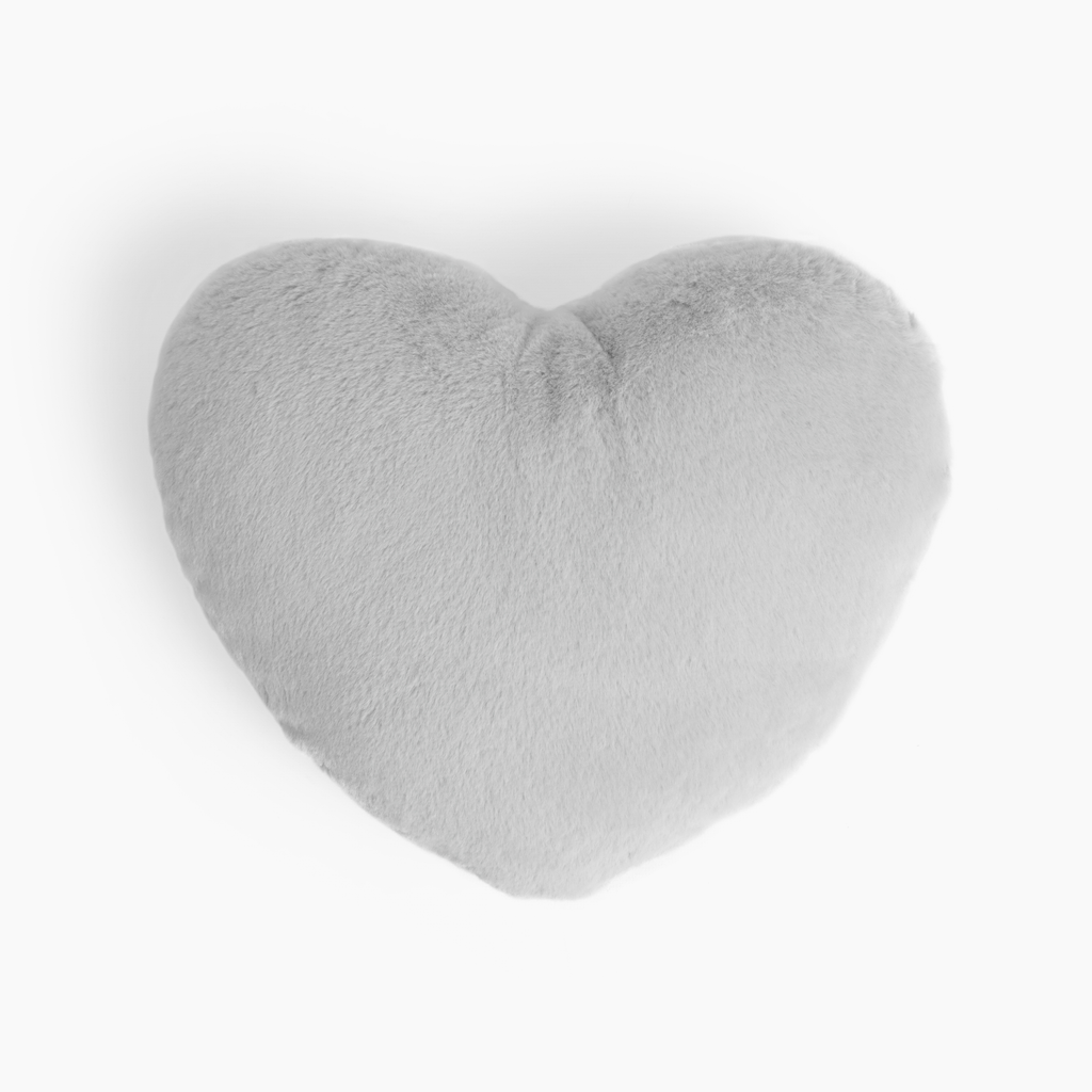 Heart to Hug Pillow - Soothing Gray