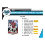 2023 Bowman University Chrome Football Hobby 12 Box Case - Image 3