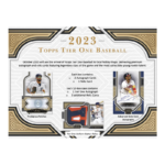 2023 Topps Tier One Baseball Hobby 12 Box Case - Image 2
