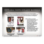 2023 Topps Dynasty Baseball Hobby 5 Box Case - Image 2