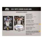 2024 Topps Chrome Black Baseball Hobby Box - Image 4