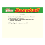 2024 Topps Heritage Baseball Hobby 12 Box Case - Image 8