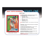 2024 Topps Series 1 Baseball Jumbo 6 Box Case - Image 6