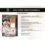 2024 Topps Tribute Baseball Hobby 6 Box Case - Image 7