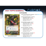 2024 Topps Chrome Baseball Hobby 12 Box Case - Image 9