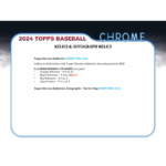 2024 Topps Chrome Baseball Hobby Box - Image 10