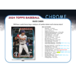 2024 Topps Chrome Baseball Hobby Box - Image 3