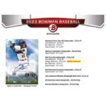 2023 Bowman Baseball Jumbo Case (8 ct) - Image 8
