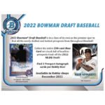 2022 Bowman Draft Baseball Jumbo Hobby 8 Box Case - Image 3