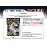 2024 Topps Update Series Baseball Jumbo 6 Box Case - Image 3