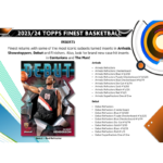 2023/24 Topps Finest Basketball Hobby 8 Box Case - Image 4