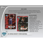 2024/25 Bowman Chrome University Basketball Hobby 12 Box Case - Image 3