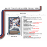 2025 Topps Series 2 Baseball Jumbo 6 Box Case - Image 3