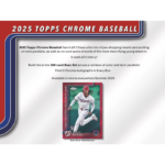 2025 Topps Chrome Baseball Breaker's Delight Box - Image 2