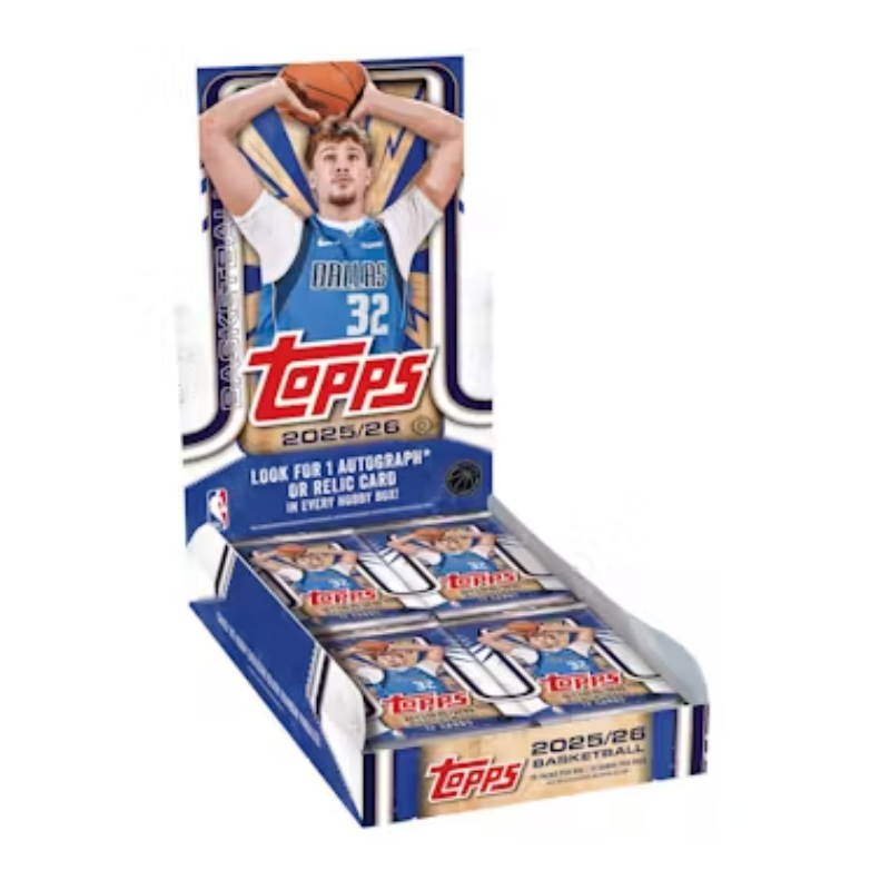 resizingforshopify-2025-10-10T161825.211 2025/26 Topps Basketball Hobby 12 Box Case - Image 1