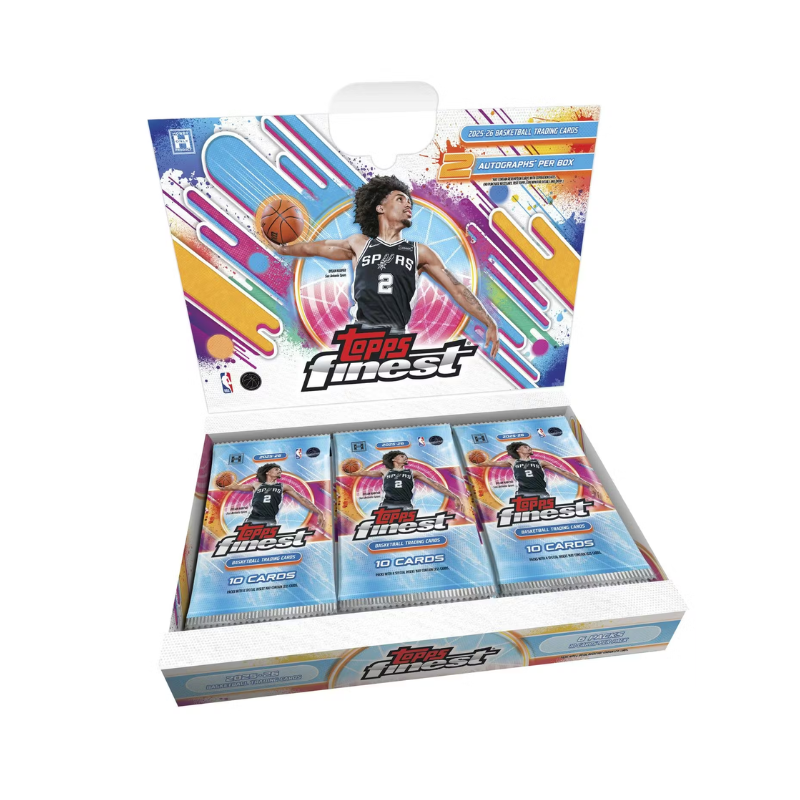 resizingforshopify-2026-02-23T122913.496_2ac8dd75-652e-4758-8fe7-d2ad6cd43834 2025/26 Topps Finest Basketball Hobby 8 Box Case - Image 1