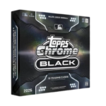 2026 Topps Chrome Black Baseball Hobby 12 Box Case