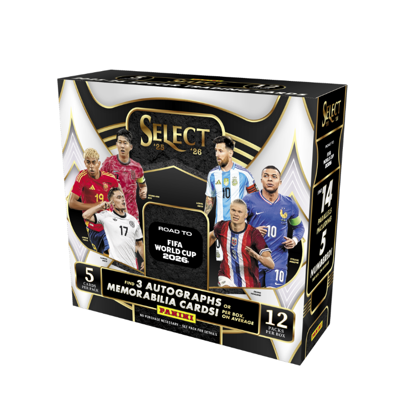 resizingforshopify-2026-05-07T125852.718_398f2179-dfc9-4305-907a-2479772bdb84 2025/26 Panini Select Road to World Cup Soccer Hobby 12 Box Case - Image 1