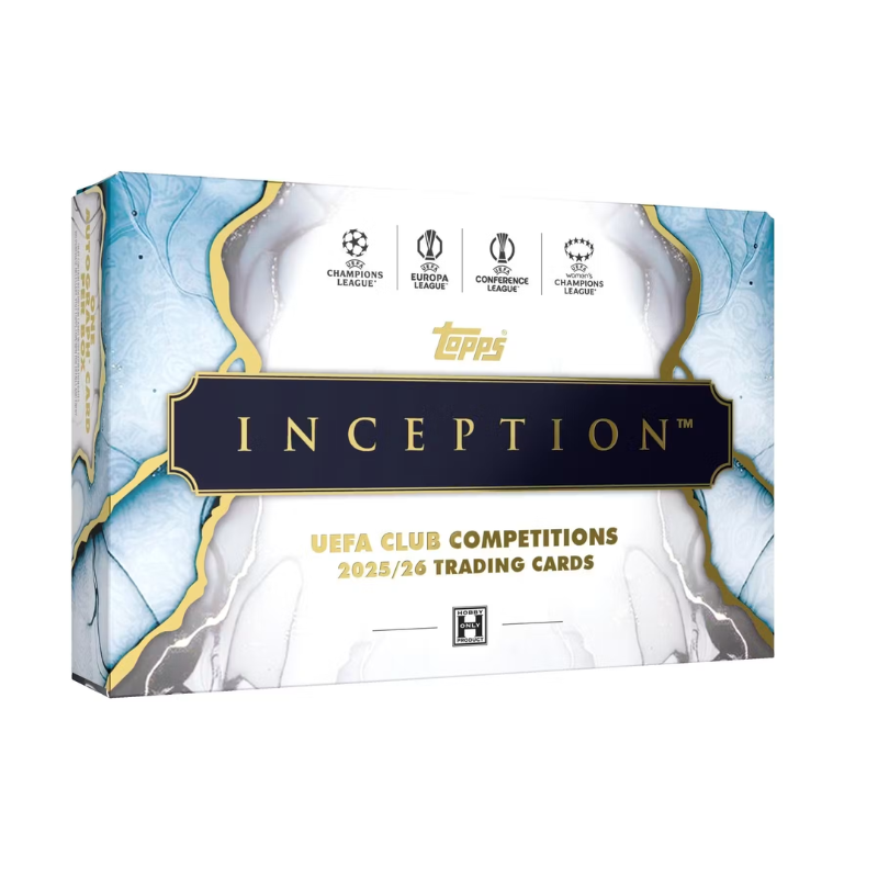 resizingforshopify-2026-07-23T155503.320-1 2025/26 Topps Inception UEFA Club Competitions Soccer Hobby Box - Image 1