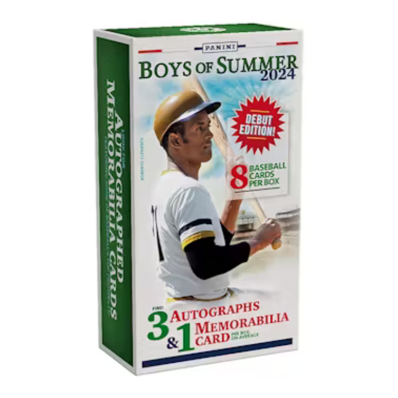 resizingforshopify_14 2024 Panini Boys of Summer Baseball Hobby 8 Box Case - Image 1