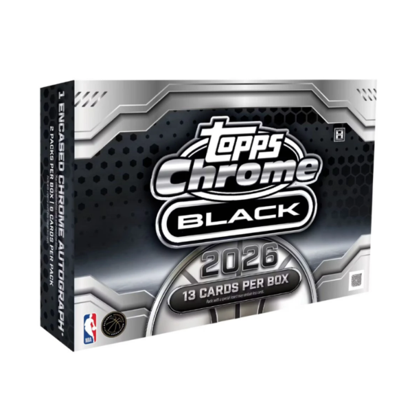 2025/26 Topps Chrome Black Basketball Hobby Box